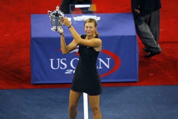 2006 US Open - Women's Singles - Finals - Maria Sharapova vs Justine Henin-Hardinne